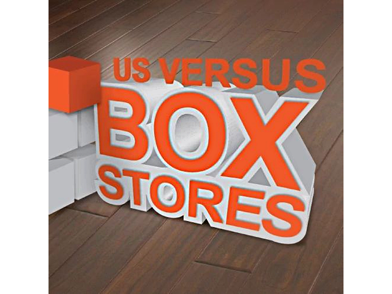 us vs box stores Haffelt's Mill Outlet Inc in Gallipolis, OH